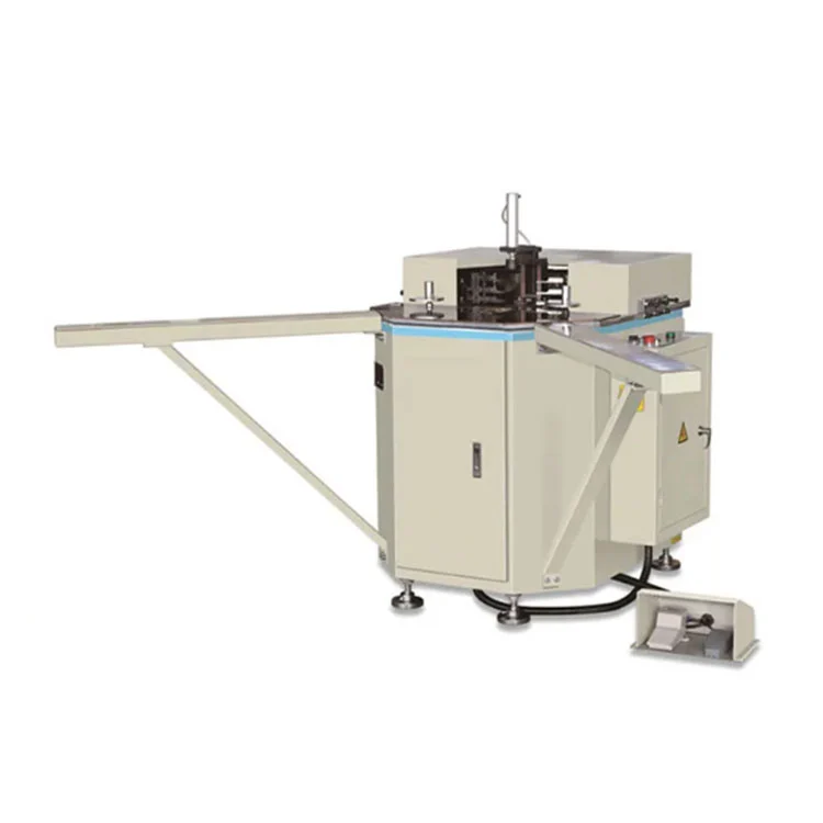 100mm*3500mm 2개의 머리 알루미늄 창문 코너 결합 기계