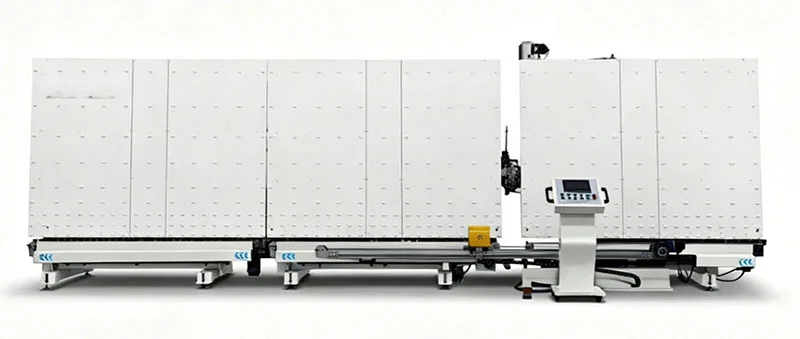 Vertical Cnc Washing Drying Press Line For Insulated And Tempered Glassmachine